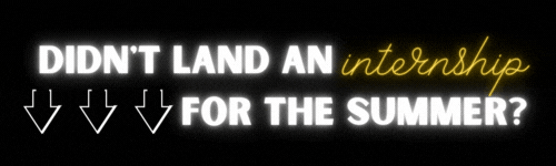 Didn't get an internship this summer?