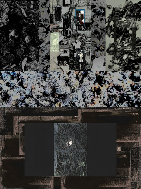 Abstract artwork by Tony Brinkley