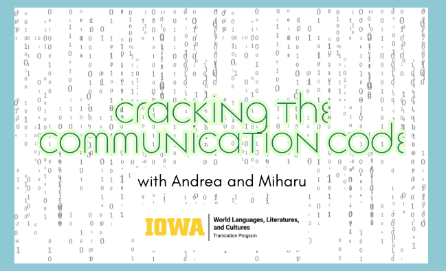 title slide from Cracking the Communication Code presentation