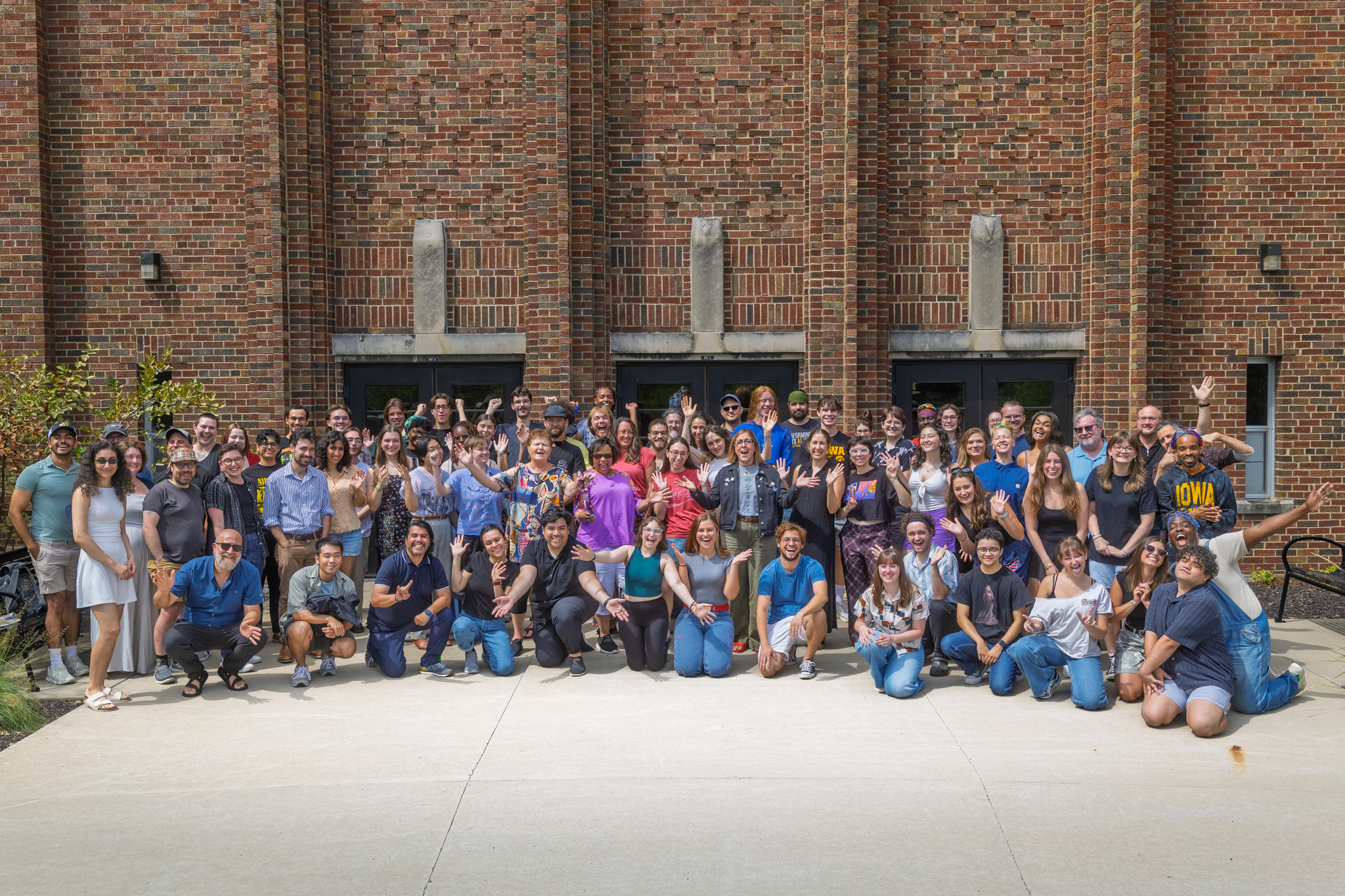 Iowa Theatre students and faculty celebrated the new academic year - August 2025
