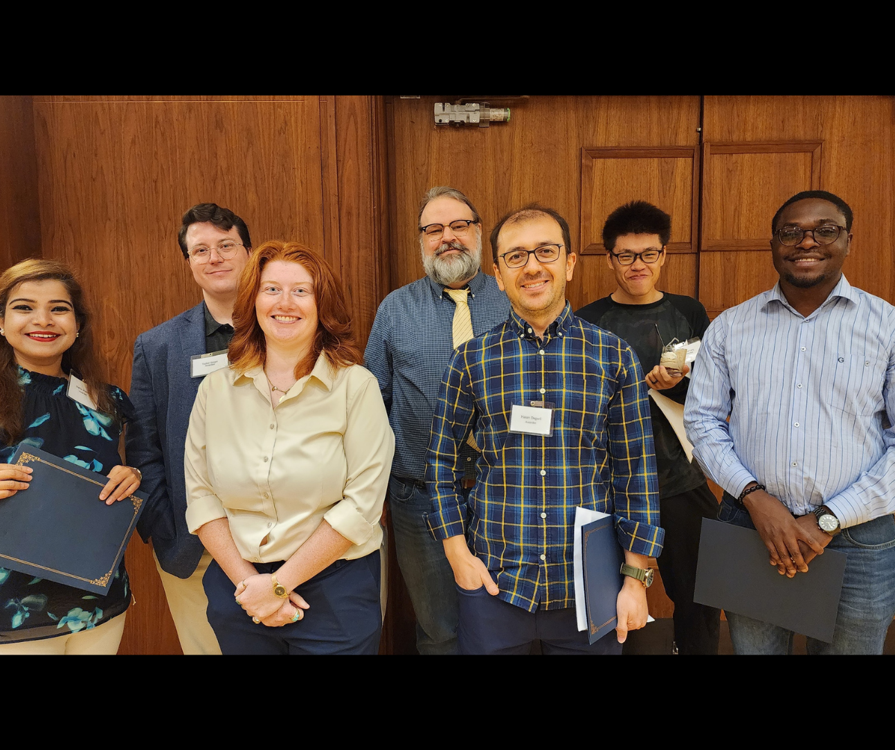 graduate students at the 2025 adler awards