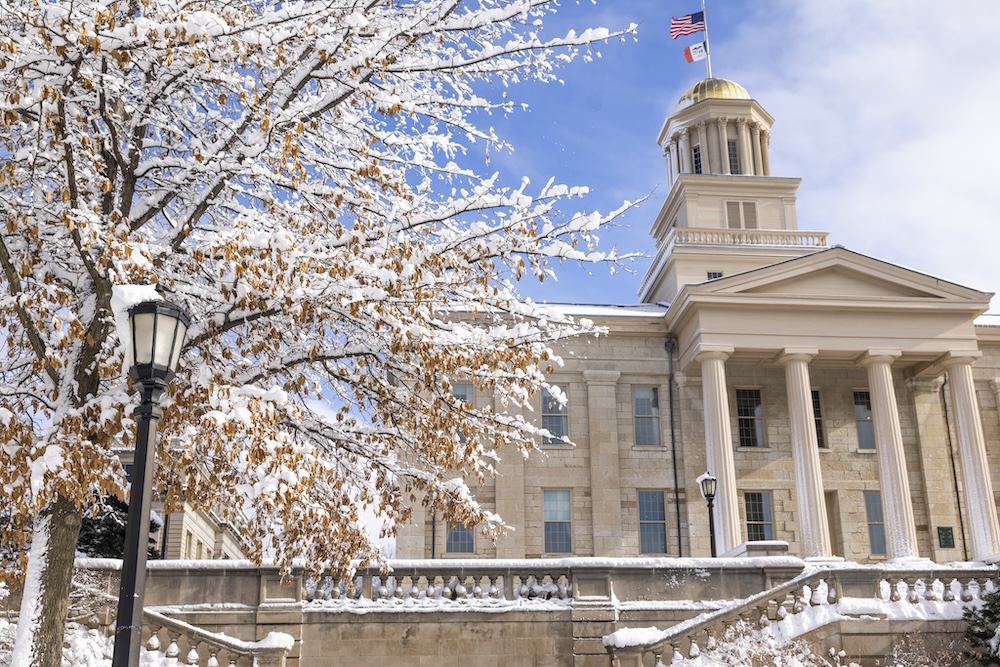 Image: Winter on campus