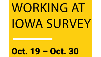 Working at Iowa Survey Oct 19-Oct 30