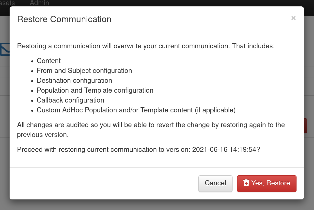 Dispatch - Help - Communications