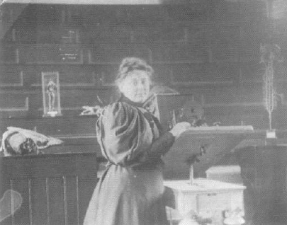 Ida Henrietta Hyde in Heidelberg, 1896 - from German Wikipedia