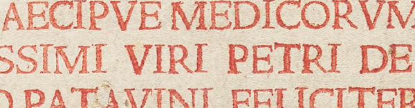 From Conciliator differentiarum philosophorum et medicorum, 1476, folio 1 recto