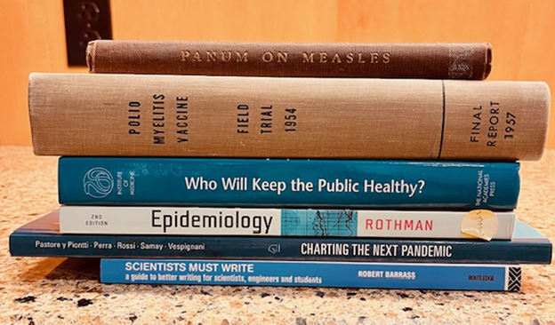 Epi Book Spine Poetry