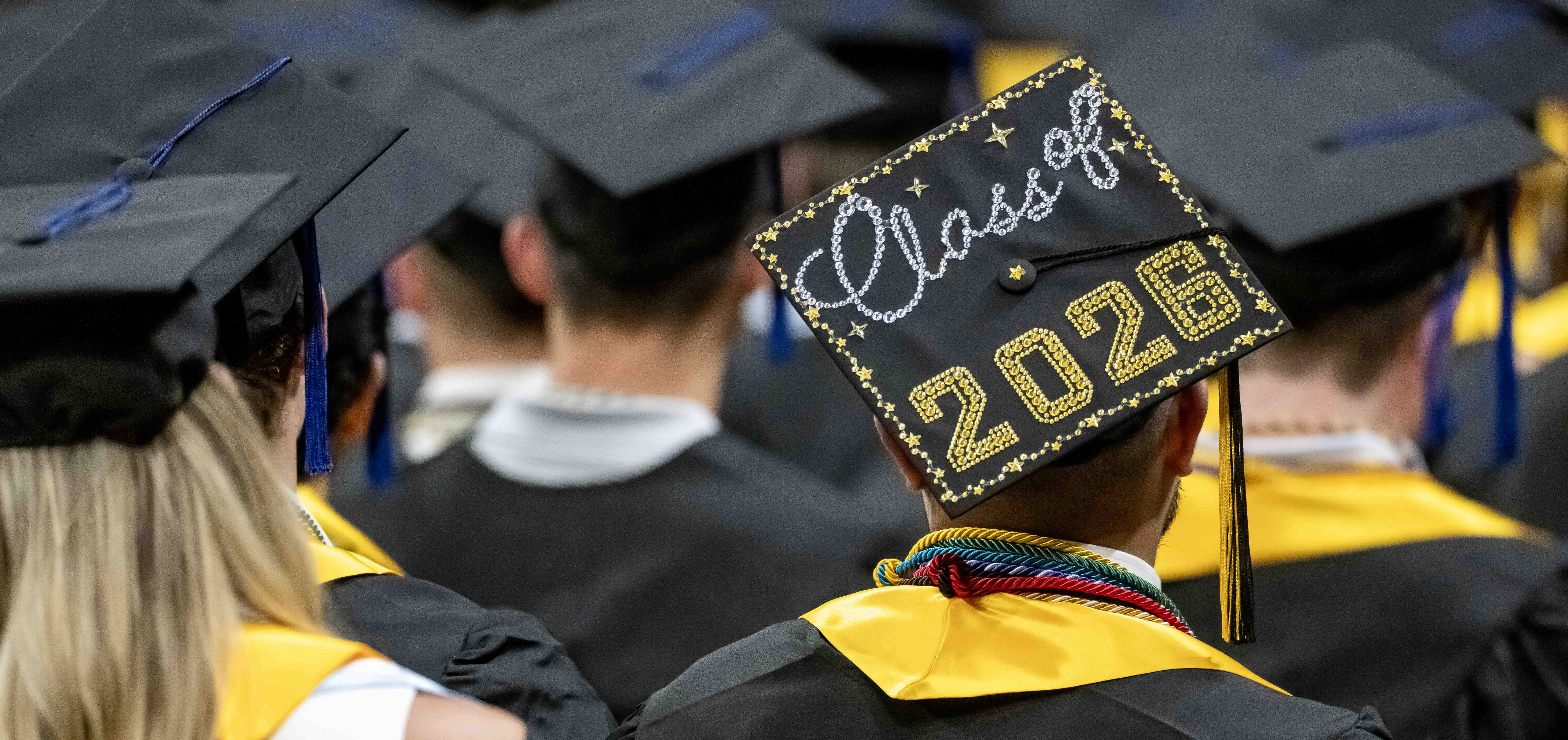 Grad cap that says Class of 2026
