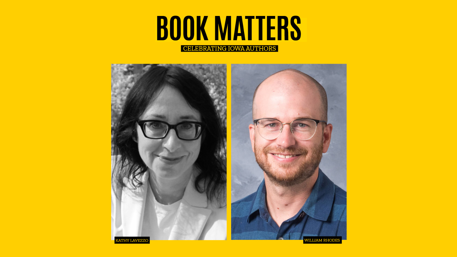 Kathy Lavezzo and William Rhodes
