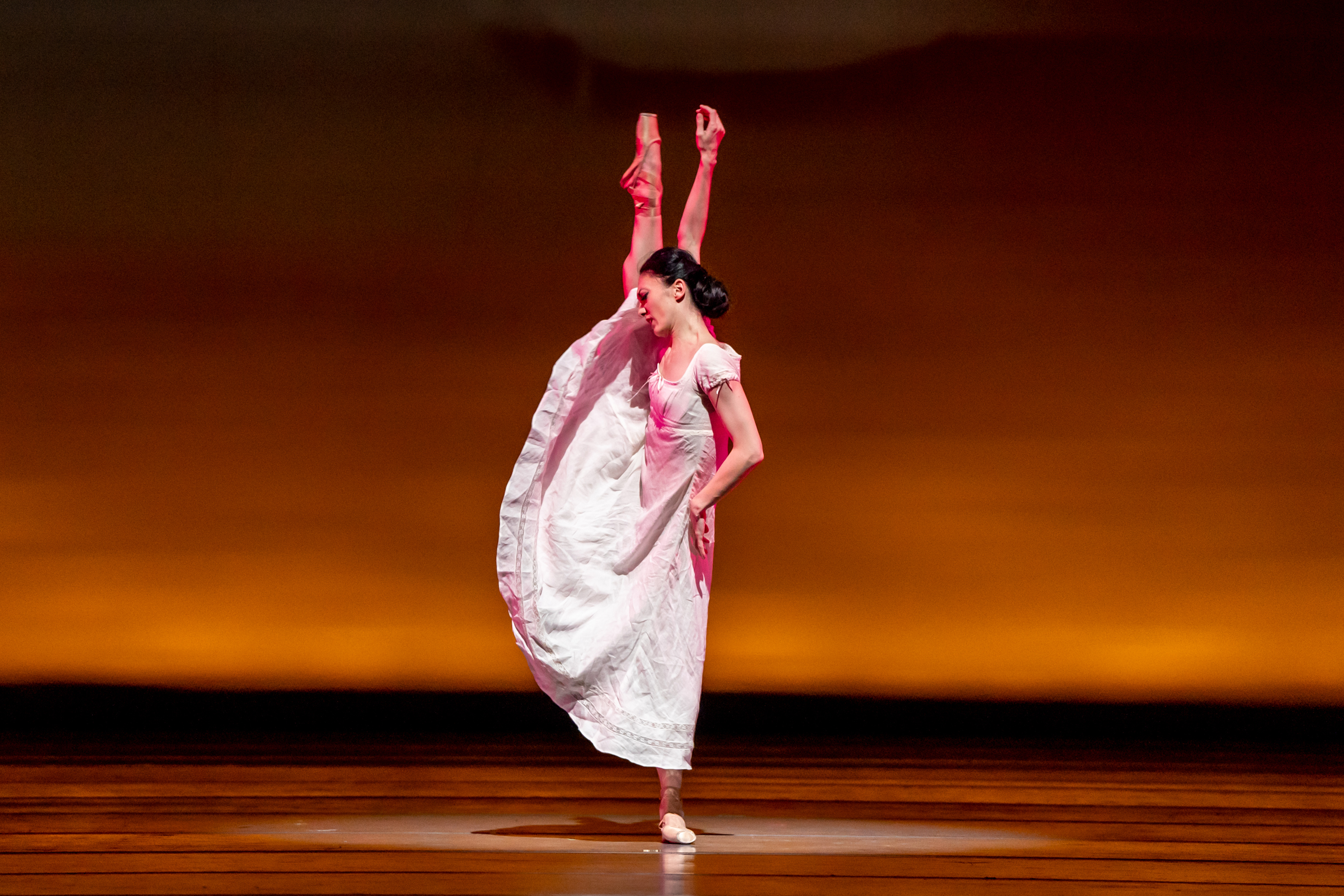 Joffrey Ballet dancer performing