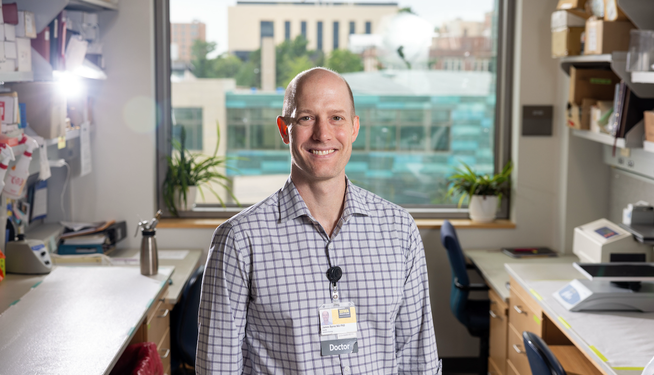 James Byrne, UI assistant professor of radiation oncology