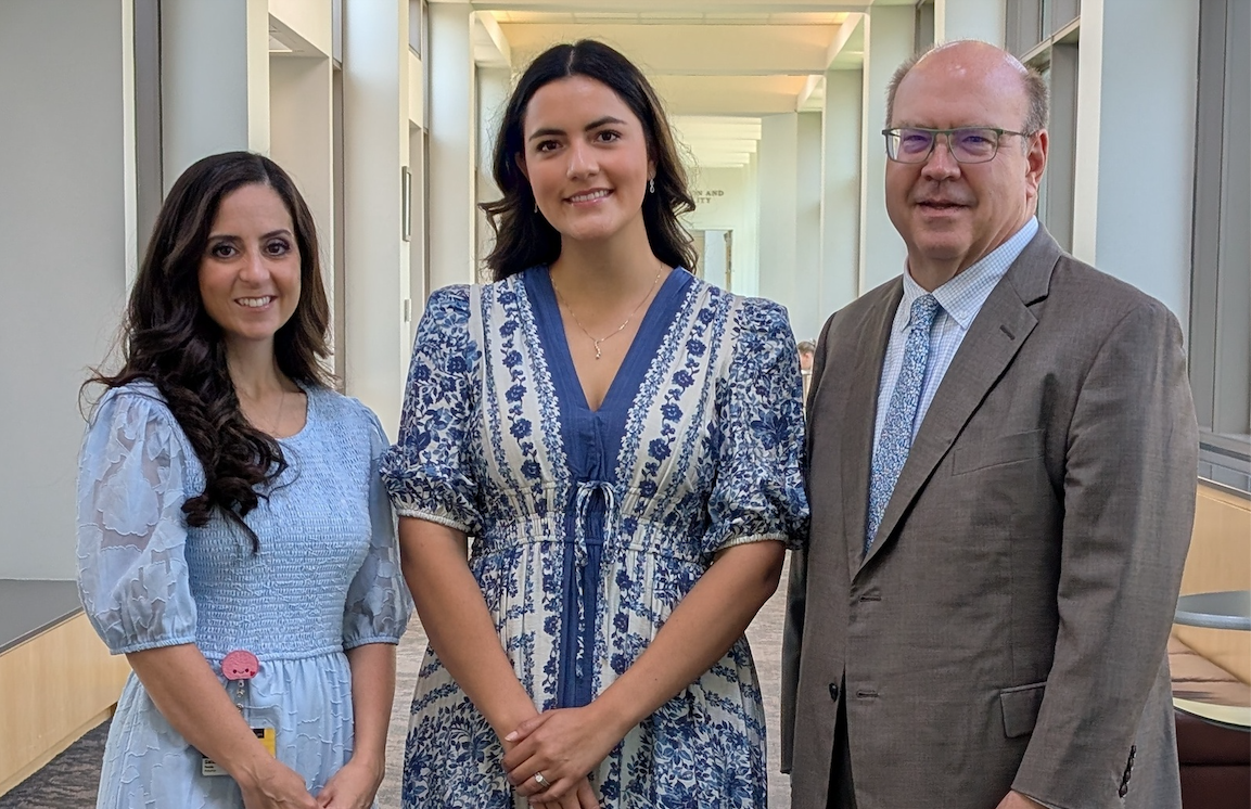 Sarah Ferri, Pravda Qui&ntilde;ones-Labernik, and Ted Abel