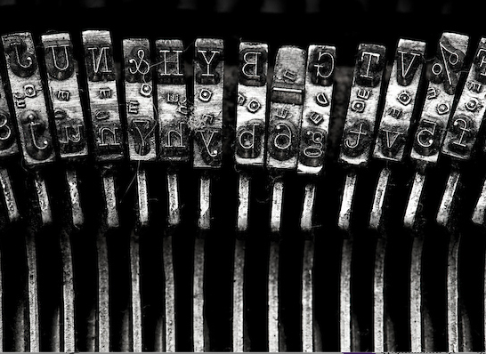 Typewriter keys