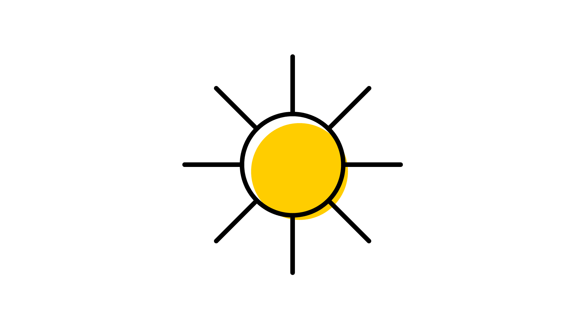 Sun icon