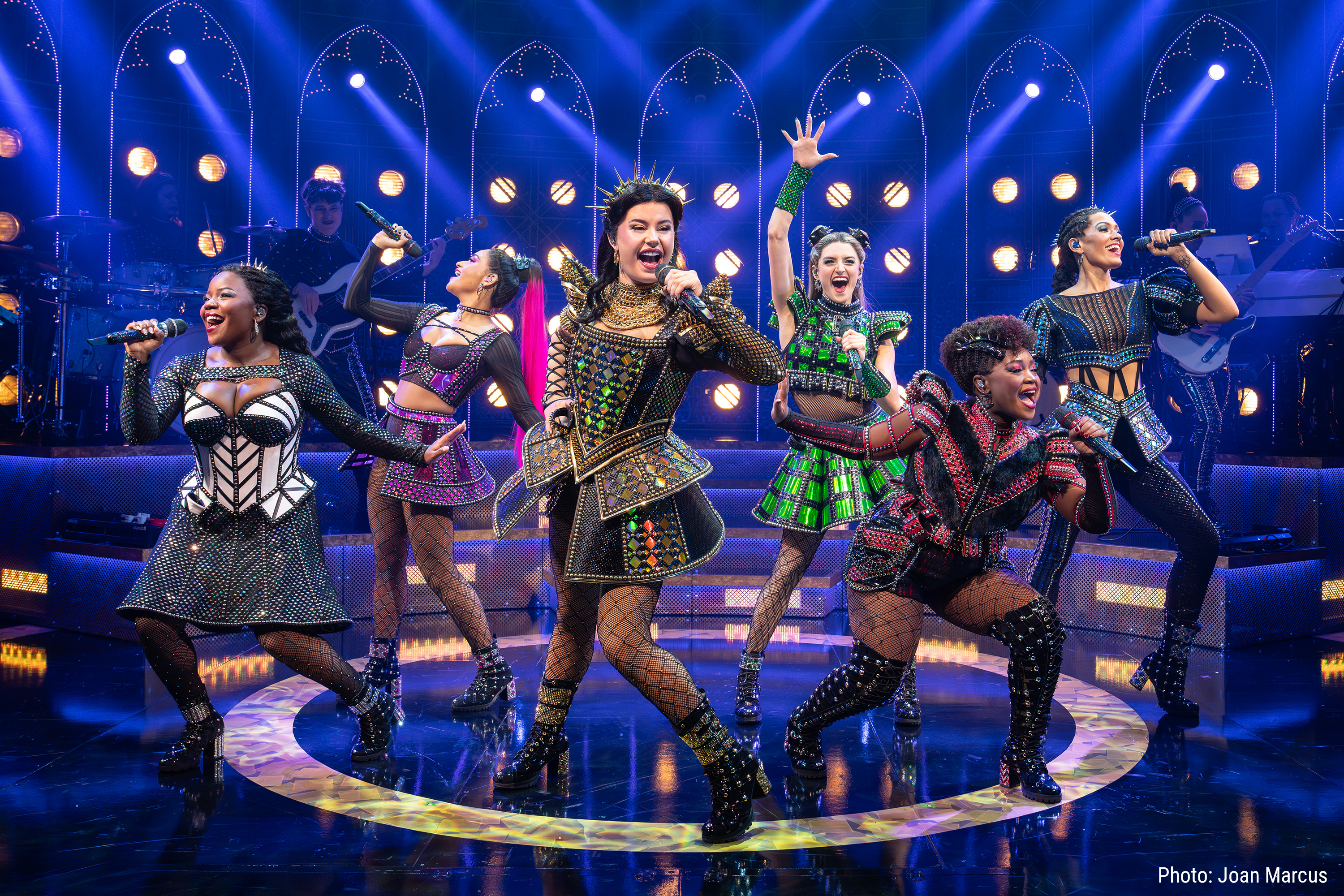Promotional photo for Six: The Musical