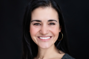 A close up of Rachel McLaren, associate professor of communication studies